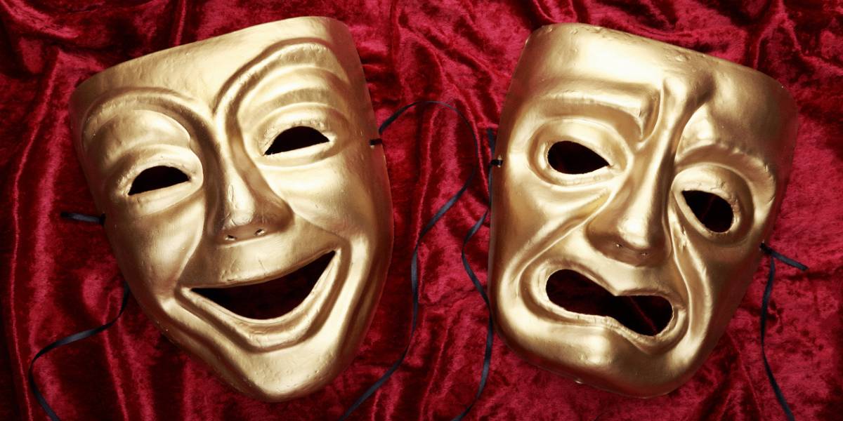Greatlittlebreaks Theatre Experience blog Comedy and Tragedy masks